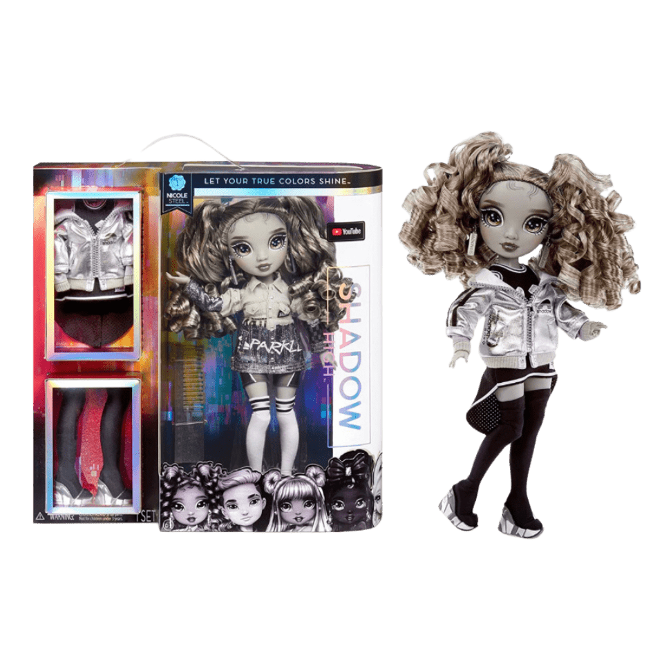 MGA Entertainment Shadow High Nicole Steel Grayscale - LOW&BEHOLD