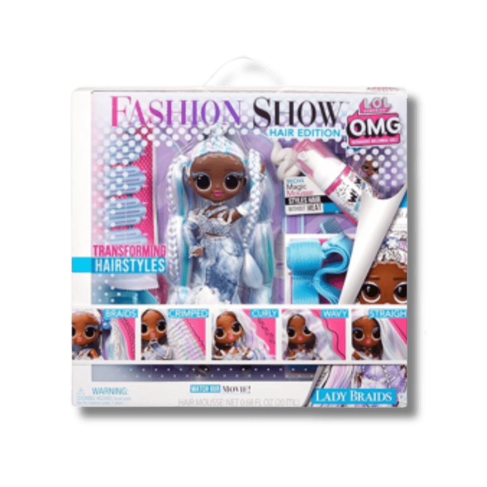 MGA LOL Surprise OMG Fashion Show Hair Edition Lady Braids - LOW&BEHOLD