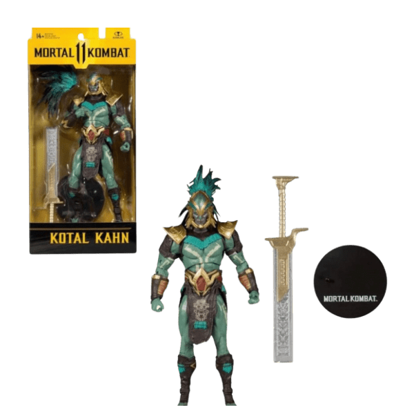 MORTAL 11 KOMBAT Action Figures Shao Kahn, Kotal Kahn McFARLAND TOY - LOW&BEHOLD