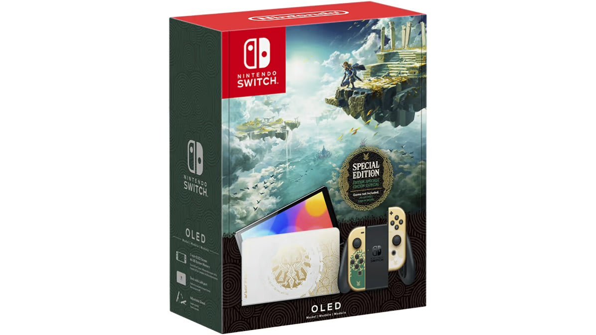 NINTENDO SWITCH-OLED MODEL - The Legend of Zelda : Tears of the Kingdom Edition - LOW&BEHOLD