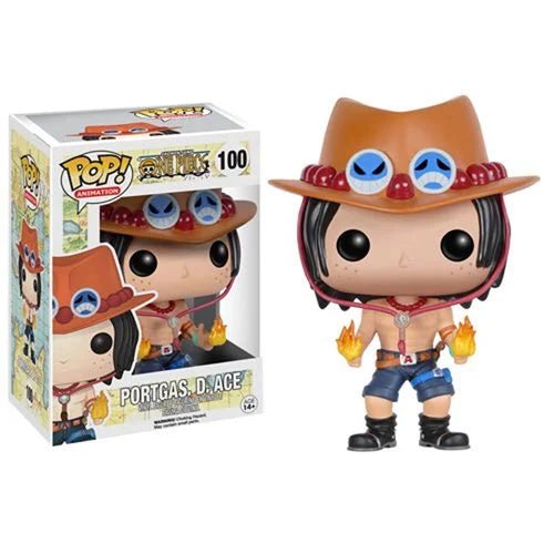 One Piece Portgas D. Ace Pop! Vinyl Figure #100 - LOW&BEHOLD