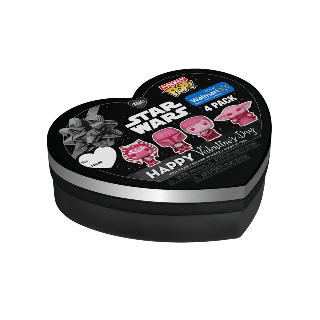 Pocket POP: the Mandalorian Valentine Box 4 Piece - LOW&BEHOLD