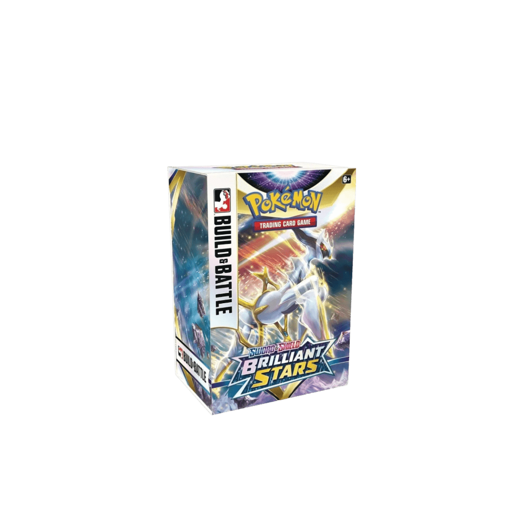 Pokemon Sword and Shield Brilliant Stars Build and Battle Box - 4 Booster Packs - LOW&BEHOLD