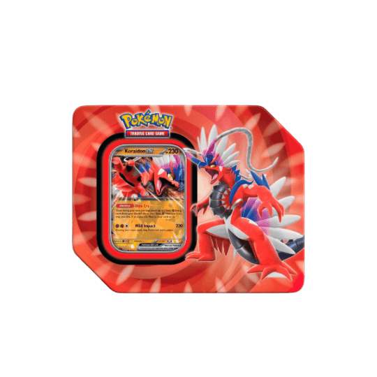 Pokémon TCG: Paldea Legends Tins [Miraidon ex] & [Koraidon ex] - LOW&BEHOLD