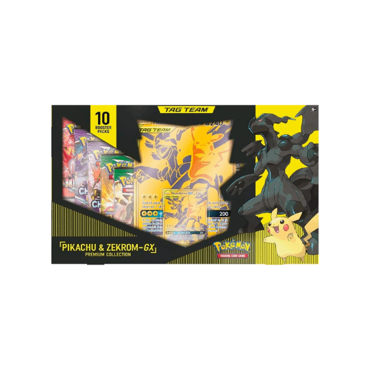 Pokémon TCG: Pikachu & Zekrom GX Premium Collection -Tag Team - LOW&BEHOLD