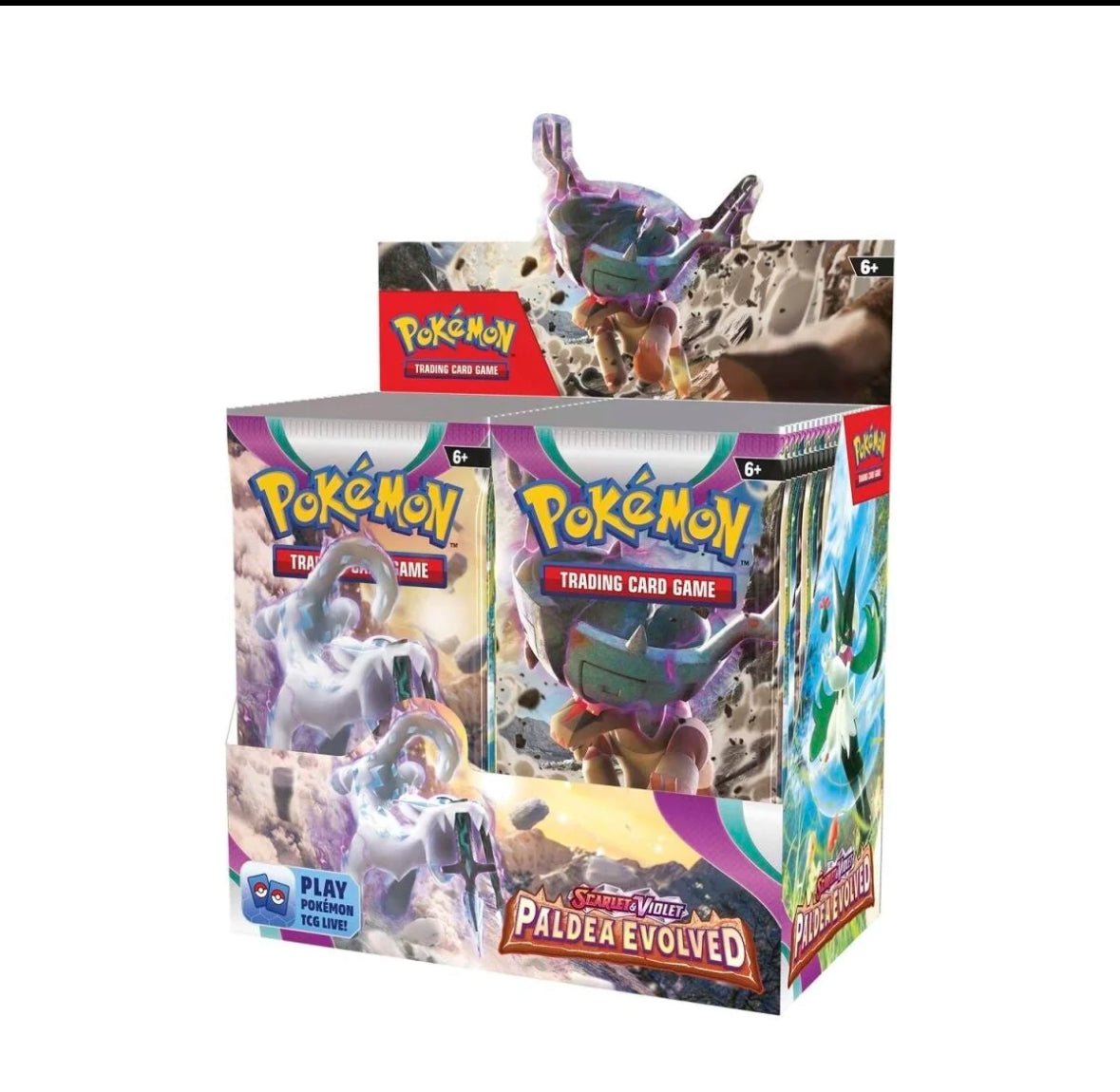 Pokémon TCG: Scarlet & Violet: Paldea Evolved - Booster Box - LOW&BEHOLD