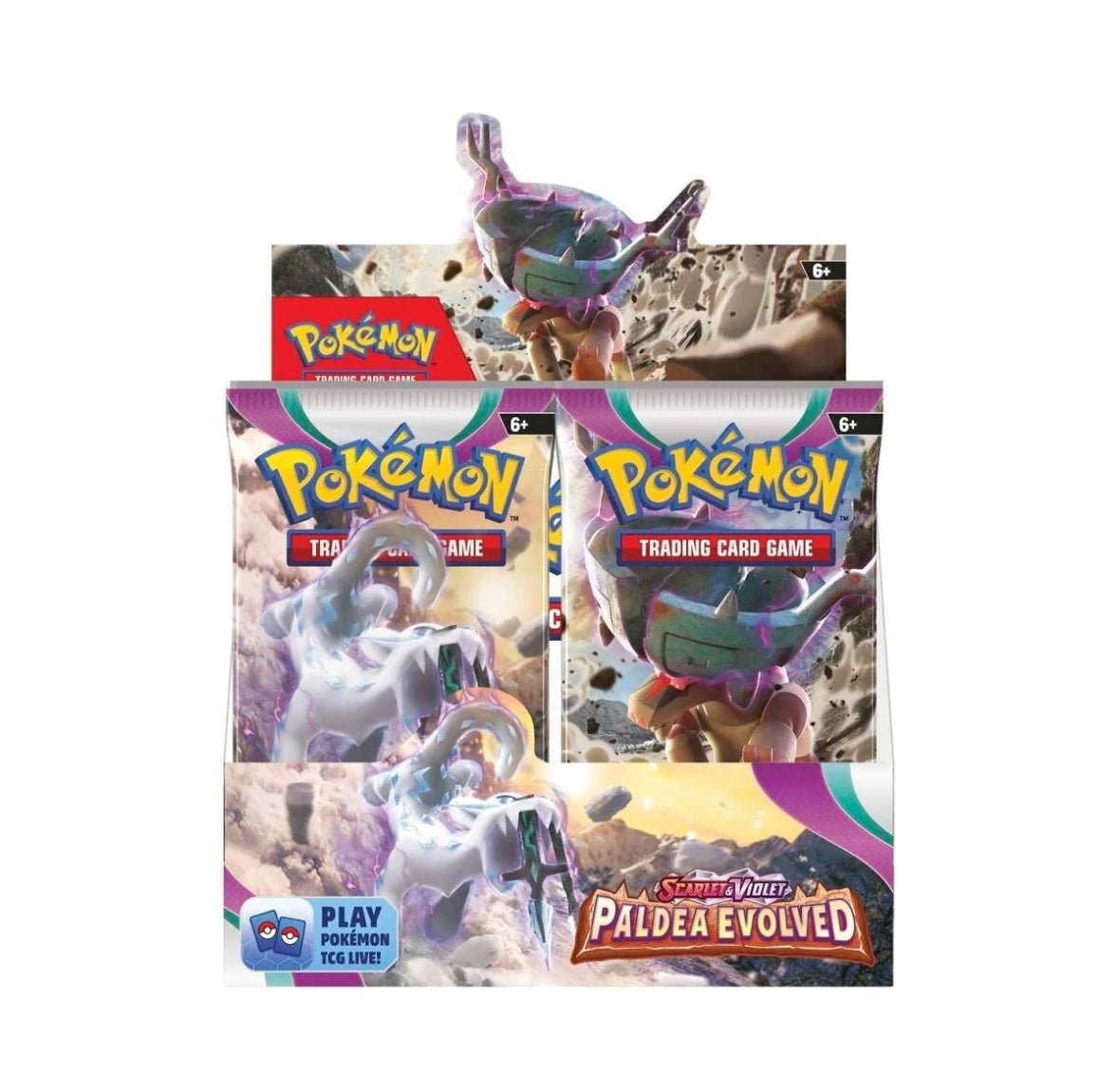 Pokémon TCG: Scarlet & Violet: Paldea Evolved - Booster Box - LOW&BEHOLD