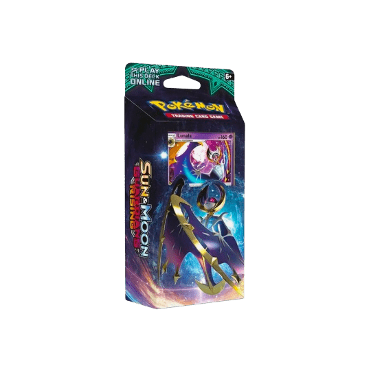Pokémon TCG: Theme Battle Deck [Lycanroc V],[Gardevoir V], [Corviknight V] & Guardians Rising Theme Deck - "Hidden Moon" [Lunala] - LOW&BEHOLD