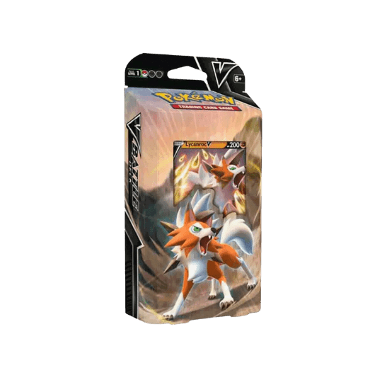 Pokémon TCG: Theme Battle Deck [Lycanroc V],[Gardevoir V], [Corviknight V] & Guardians Rising Theme Deck - "Hidden Moon" [Lunala] - LOW&BEHOLD