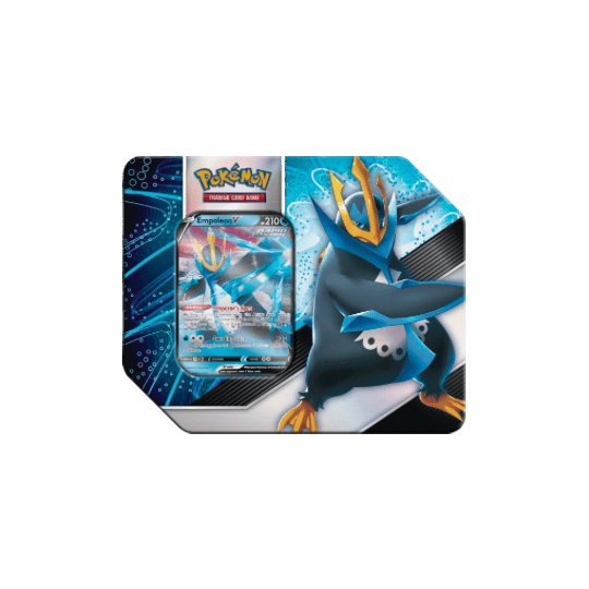 Pokémon TCG: V Strikers Tin [Tyranitar V] & [Empoleon V] Battle Styles (SWSH05) - LOW&BEHOLD