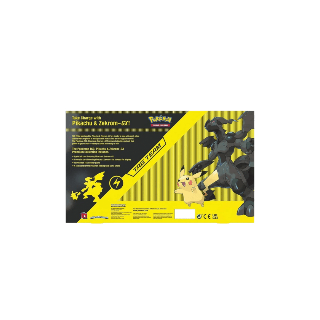 Pokemon Trading Card Game: Pikachu and Zekrom-Gx Premium Collection (Exclusive) - LOW&BEHOLD