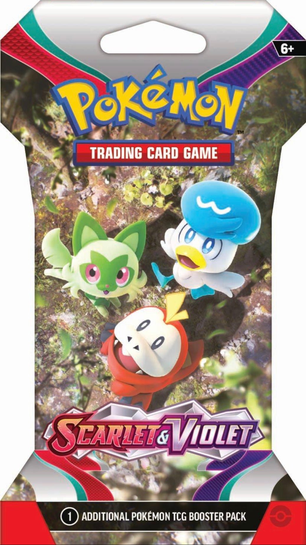 Pokemon Trading Card Game: Scarlet and Violet Sleeved Booster Pack (styles may vary) - LOW&BEHOLD