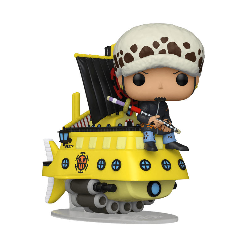 POP! RIDES SUPER DELUXE TRAFALGAR LAW WITH POLAR TANG #120 - LOW&BEHOLD