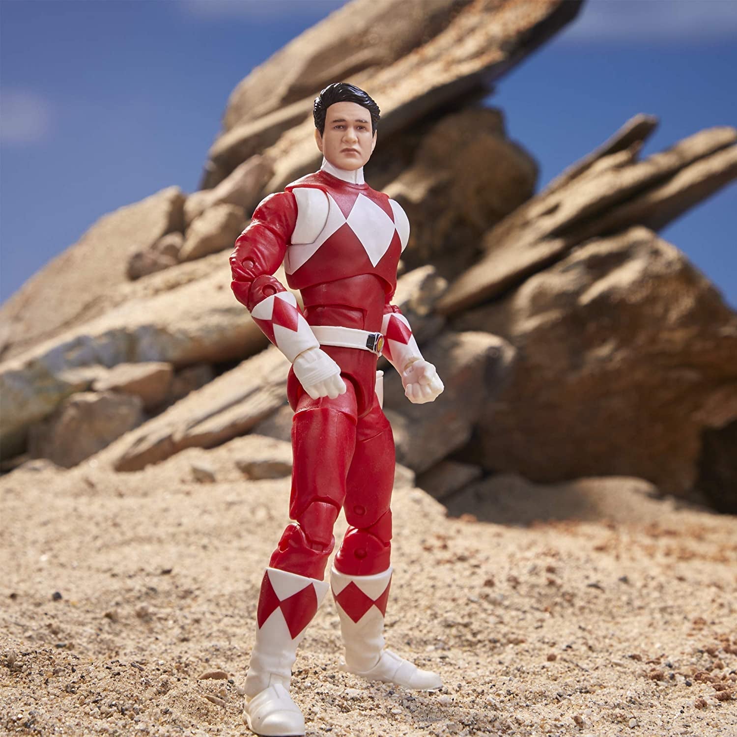 Power Ranger Lightning Collection 6" Mighty Morphin Red Ranger - LOW&BEHOLD