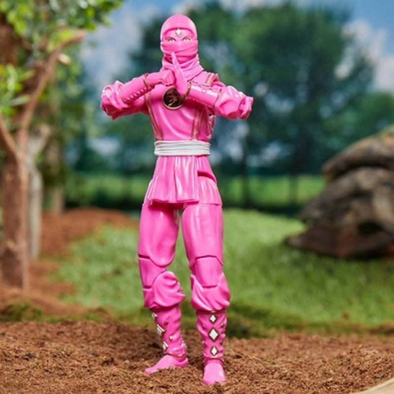Power Rangers Lightning Collection Mighty Morphin Ninja Pink Ranger Action Figure (Target Exclusive) - LOW&BEHOLD