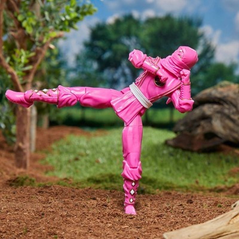 Power Rangers Lightning Collection Mighty Morphin Ninja Pink Ranger Action Figure (Target Exclusive) - LOW&BEHOLD