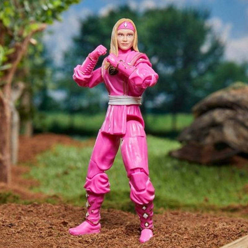 Power Rangers Lightning Collection Mighty Morphin Ninja Pink Ranger Action Figure (Target Exclusive) - LOW&BEHOLD