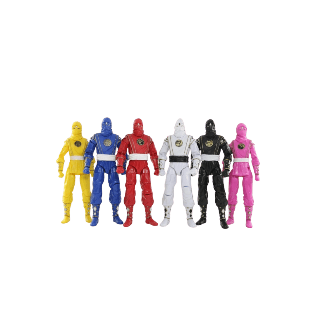 Power Rangers Lightning Collection Mighty Morphin Ninja Ranger Action Figure Set of six (TARGET EXCLUSIVE) - LOW&BEHOLD