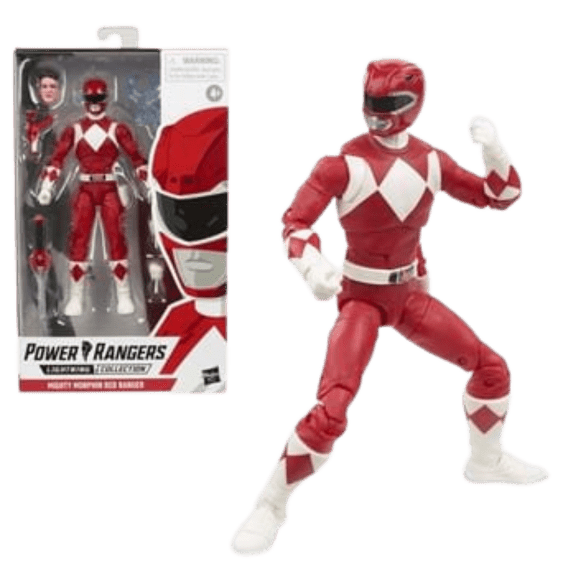 Power Rangers Lightning Collection Mighty Morphin Red Ranger 6-In Action Figure |Jason| - LOW&BEHOLD