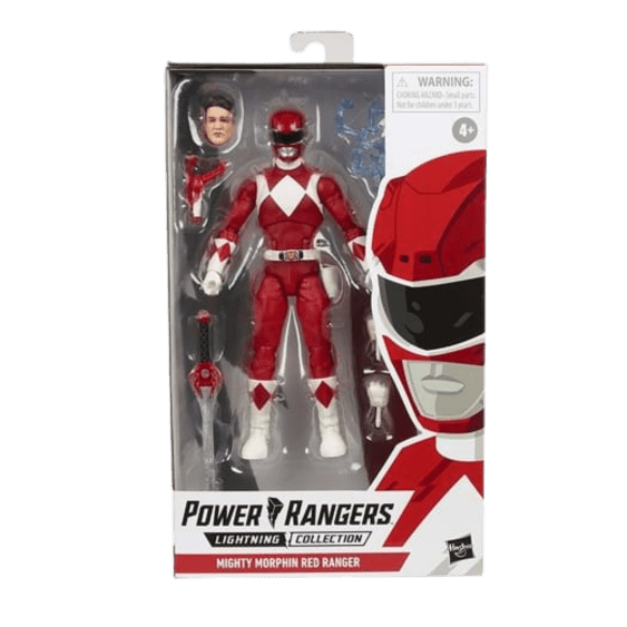 Power Rangers Lightning Collection Mighty Morphin Red Ranger 6-In Action Figure |Jason| - LOW&BEHOLD