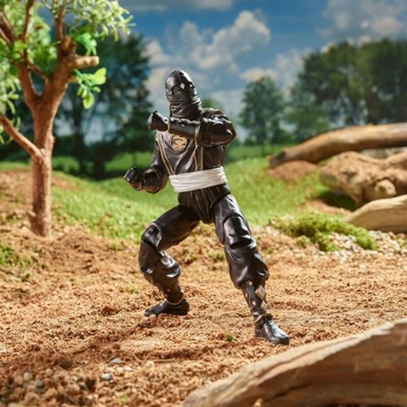 Power Rangers Lightning Collection Monsters Mighty Morphin Ninja Black Ranger (Target Exclusive) - LOW&BEHOLD