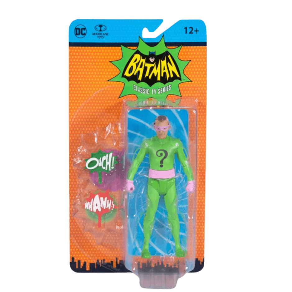 Retro Batman 66 The Riddler McFarlane Toys : DC Action Figure - LOW&BEHOLD