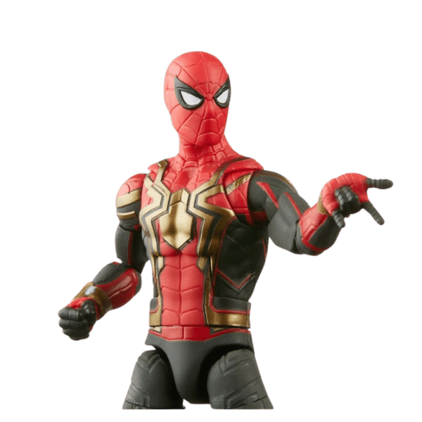 Spider-Man Marvel Legends Series Integrated Suit 6” Action Figure Toy - LOW&BEHOLD