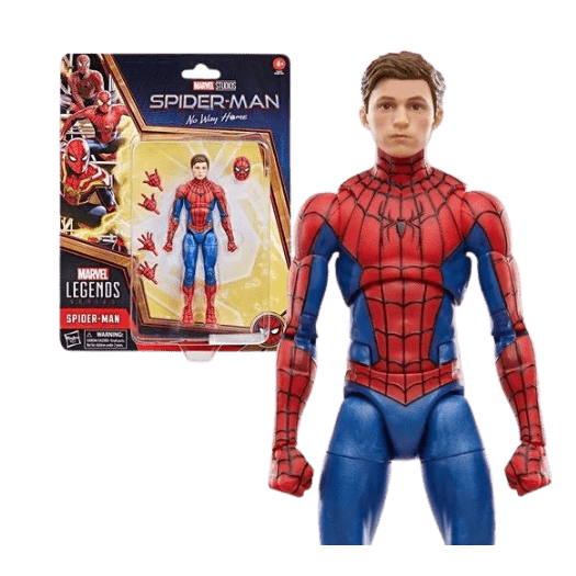 Spider-Man: No Way Home Marvel Legends Spider-Man 6-Inch Action Figure - LOW&BEHOLD
