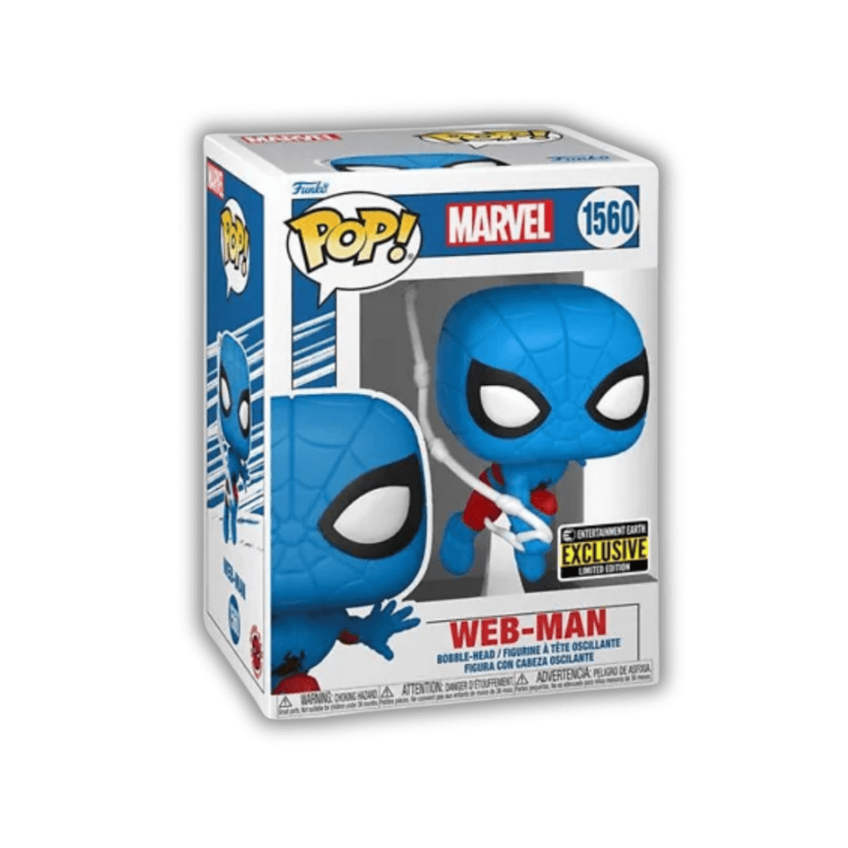 Spider-Man Web-Man Funko Pop! Vinyl Figure #1560 - EE Exclusive - LOW&BEHOLD