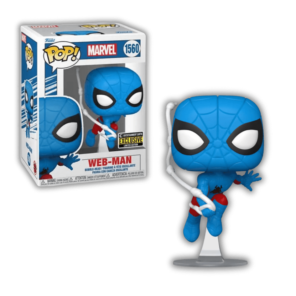 Spider-Man Web-Man Funko Pop! Vinyl Figure #1560 - EE Exclusive - LOW&BEHOLD