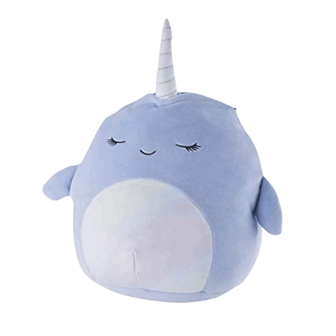Squishmallows 11” Naomi Purple Narwhal - LOW&BEHOLD