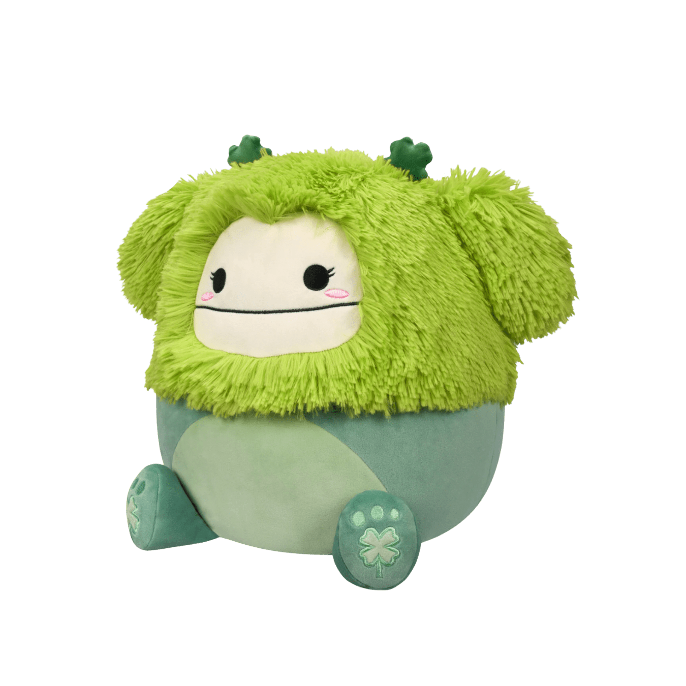 Squishmallows 12” Select Series Bigfoot Bren St. Patrick’s Day - LOW&BEHOLD