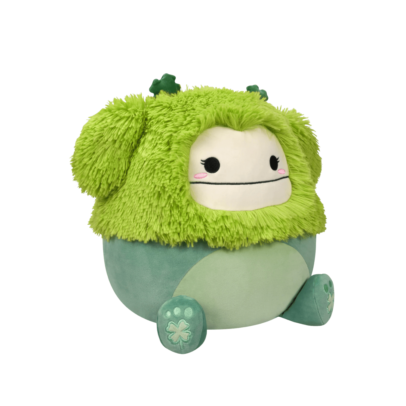 Squishmallows 12” Select Series Bigfoot Bren St. Patrick’s Day - LOW&BEHOLD