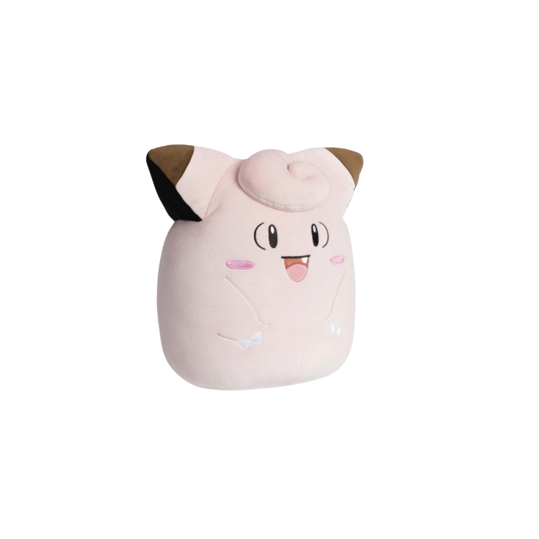 SquishMallows Clefairy Pokémon Plush - 12 In. & 20 In. - LOW&BEHOLD