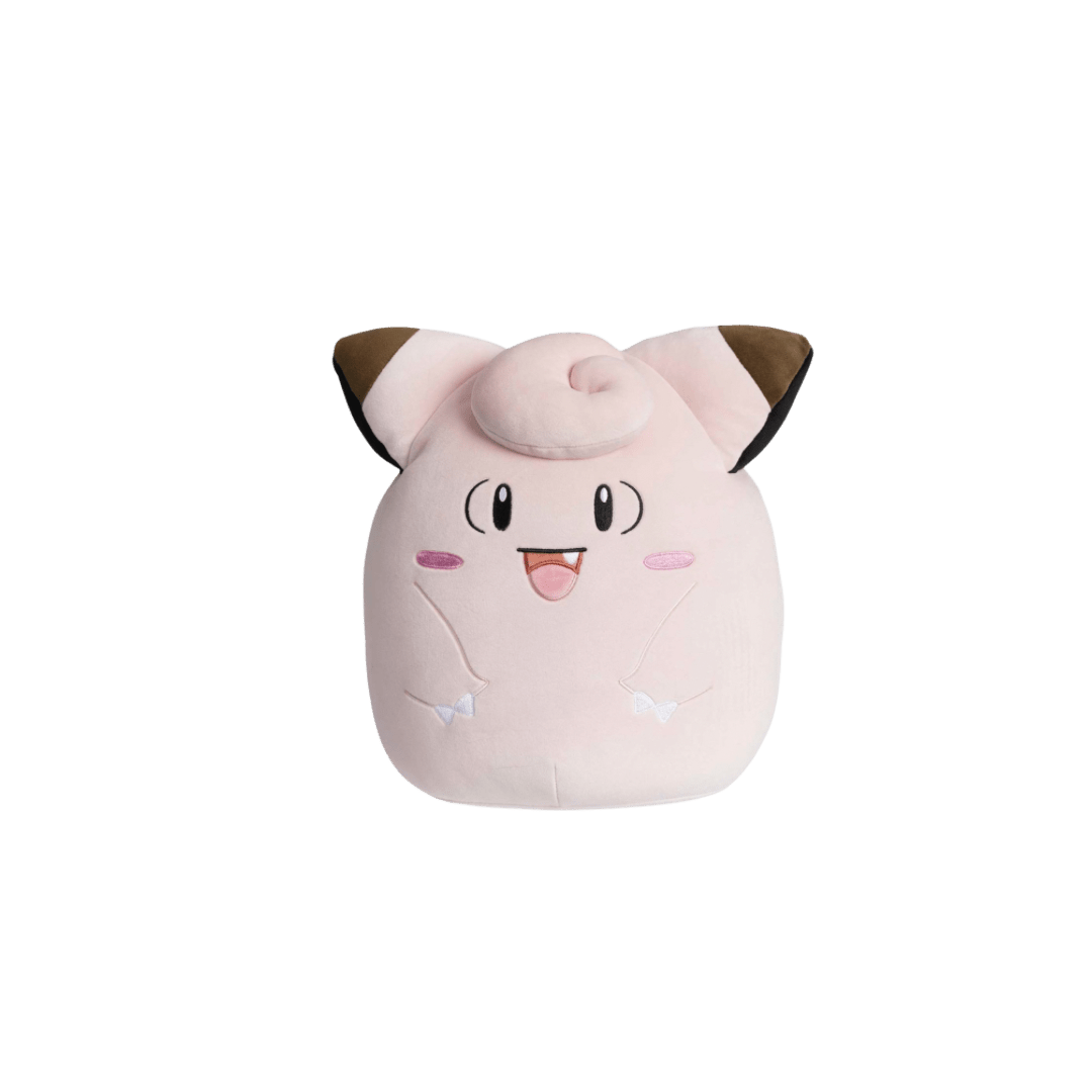 SquishMallows Clefairy Pokémon Plush - 12 In. & 20 In. - LOW&BEHOLD