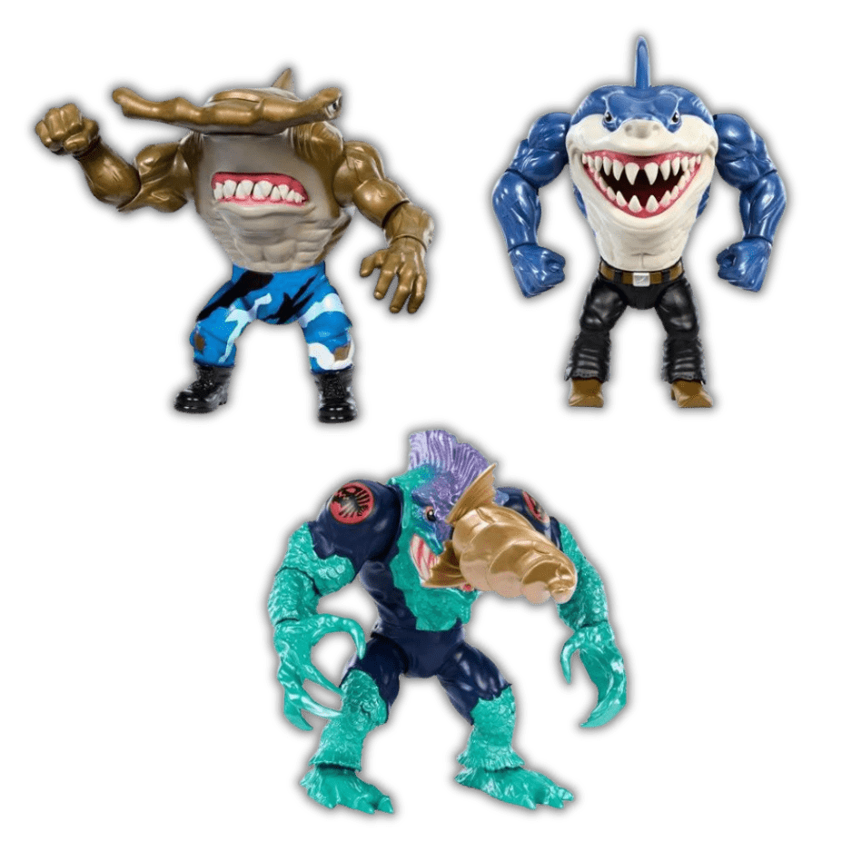 Street Sharks 30th Anniversary Action Figure Case of 3 [Preorder] - LOW&BEHOLD